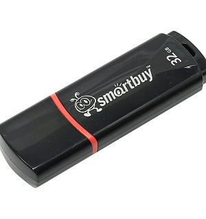 Память Smart Buy "Crown"  32GB, USB 2.0 Flash Drive, черный