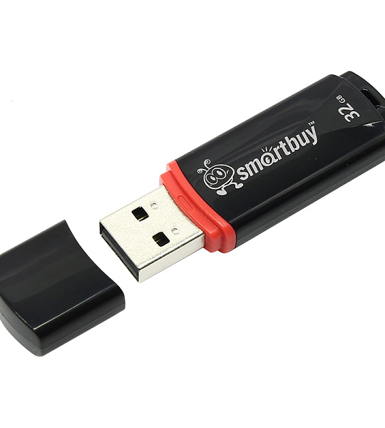 Память Smart Buy "Crown"  32GB, USB 2.0 Flash Drive, черный