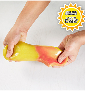 Клей для слаймов Elmers "Color Changing Glue", 147мл, для слаймов, меняющ. цвет, желтый-красный, непрозрачный