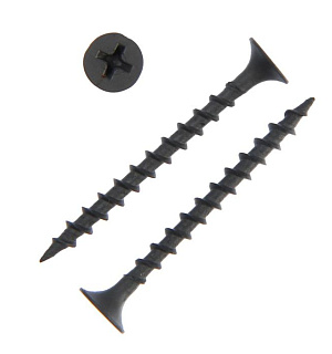 Саморезы гипсокартон-дерево ТУНДРА krep 3.5x41 мм, фосфатированные, 650 шт.