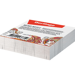 Блок для записи декоративный на склейке Berlingo 8,5*8,5см, 200л.