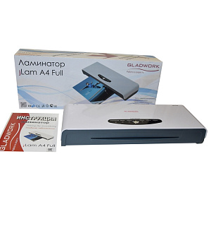 Ламинатор Gladwork jLam A4 Full, 250мкм