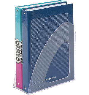 Вертикальный накопитель Attache 90мм прозрачный