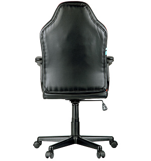 Кресло игровое Helmi HL-S08 "Rally", экокожа черная/серая/красная