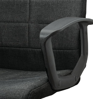 Кресло офисное BRABIX "Focus EX-518", ткань, черное, 531575