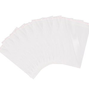 Пакет с клеевым краем OfficeSpace, 25*35+4см, БОПП, 25мкм