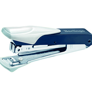 Степлер №10 Berlingo "Power TX" до 20л., металлический корпус, белый