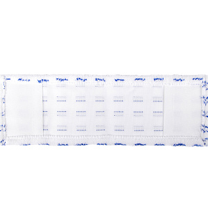 Насадка МОП для швабры OfficeClean Professional с карманами, 40*10см, микрофибра/абразив