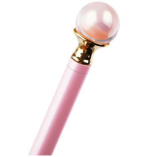 Ручка шариковая автоматическая MESHU "Pink pearl" синяя, 1,0мм