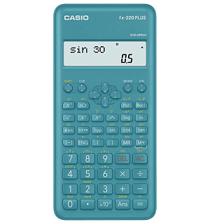 Калькулятор инженерный CASIO FX-220PLUS-2-S (155х78 мм), 181 функция, питание от батареи, сертифицирован для ЕГЭ, FX-220PLUS-2-S-