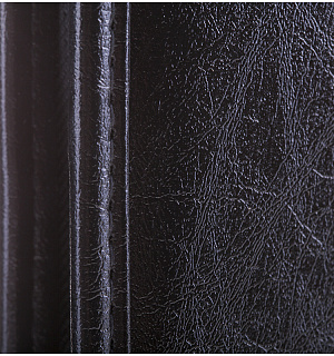 Папка деловая OfficeSpace "Astra" имп. кожзам, на молнии, кольц. зажим, с ручкой