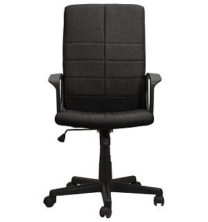 Кресло офисное BRABIX "Focus EX-518", ткань, черное, 531575