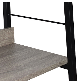 Стеллаж на металлокаркасе BRABIX "LOFT SH-002", 600х350х845 мм, цвет дуб антик, 641232