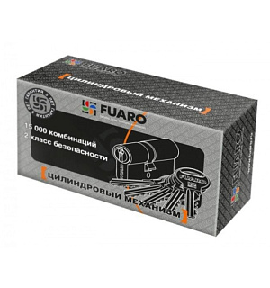 Цилиндровый механизм Fuaro R300/60 (25х10х25) AB, 5 ключей, цвет бронза