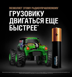 Батарейки КОМПЛЕКТ 10шт DURACELL Optimum AAA(LR03,24А) х30 мощность алкалин мизинчиковые, (ш/к 9020), 5014729