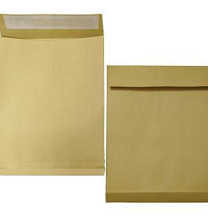 Пакет почтовый UltraPac, 300*400*40мм, коричневый крафт, отр. лента, 120г/м2