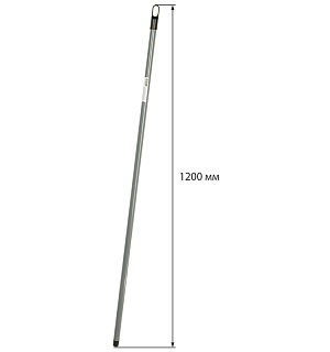 Черенок OfficeClean Professional, металлический, 120см, еврорезьба