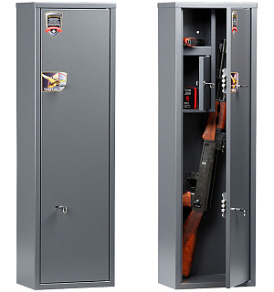 Сейф Aiko Чирок 1020 оружейный, 1000*300*200мм, (2ключевых замка), с трейзером, 2 ствола (ПОД ЗАКАЗ)
