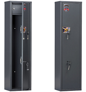 Сейф Aiko Чирок 1018 оружейный, 1000*263*183мм, (2ключевых замка), с трейзером, 1 ствол (ПОД ЗАКАЗ)