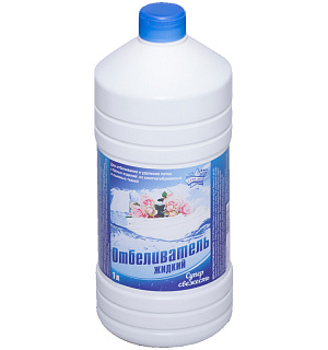 Отбеливатель Семь Звезд, жидкий, 1л (17% хлора)