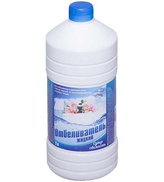 Отбеливатель Семь Звезд, жидкий, 1л (17% хлора)