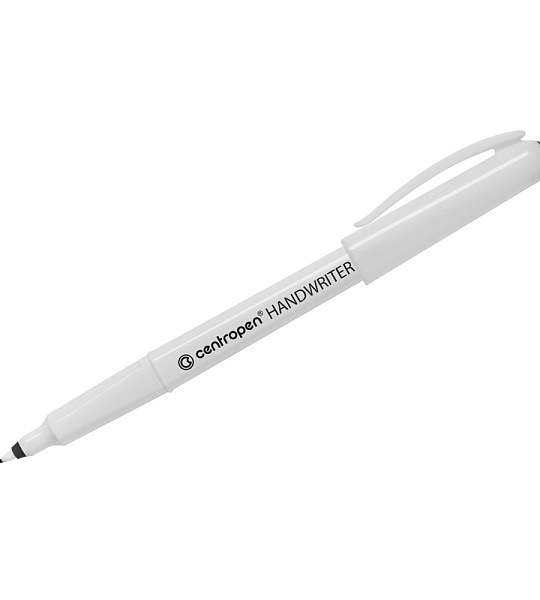 Ручка капиллярная Centropen "Handwriter 4651" черная, 0,5мм, трехгранная