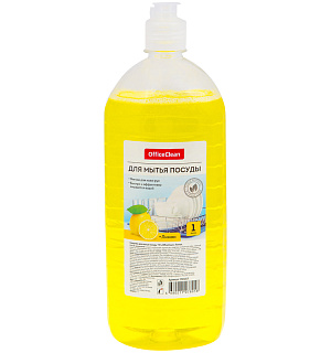 Средство для мытья посуды OfficeClean "Лимон", 1л