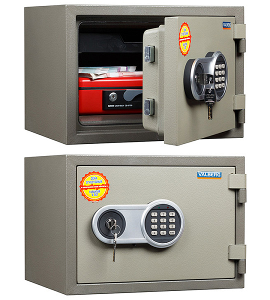 Сейф огнестойкий Valberg FRS-30 EL (замки: ключ + эл/код), класс 60Б (ПОД ЗАКАЗ)