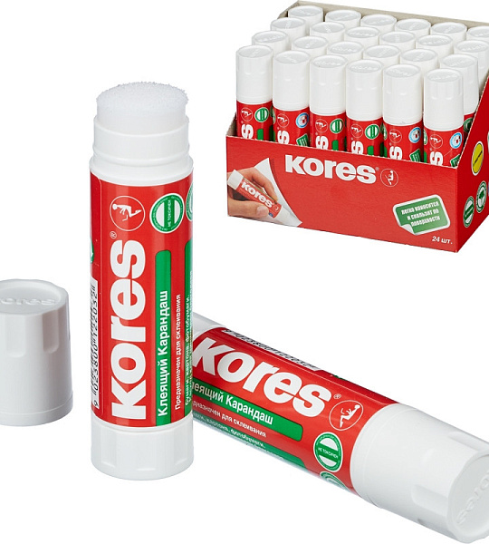 Клей-карандаш 20г KORES 12203