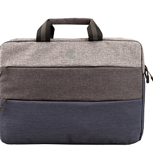 Сумка для ноутбука 15,6" Continent CC-212 Blue полиэстер, нейлон, серый, синий, 400*300*60мм