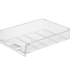 Лоток для бумаг Attache решетчатый прозрачный