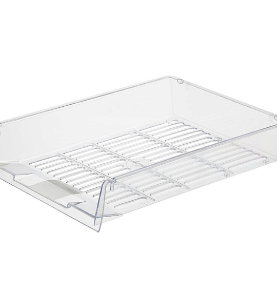 Лоток для бумаг Attache решетчатый прозрачный