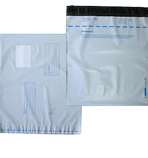 Пакет почтовый, UltraPac, 320*355мм, полиэтилен, отр. лента, 70мкм