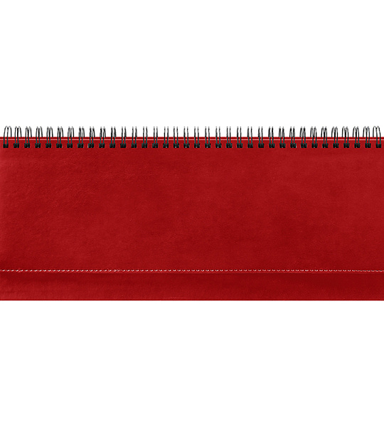 Планинг недатированный, 330*130мм, 56л., кожзам, OfficeSpace "Winner", красный