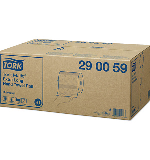 Полотенца бумажные в рулонах Tork Matic "Universal"(H1) 1-слойные, 280м/рул, ультрадлина, белые