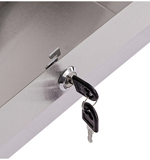 Диспенсер для полотенец листовых OfficeClean Professional (Z-сл.), нержавеющая сталь