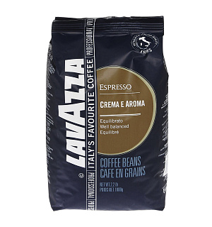 Кофе в зернах LAVAZZA "Crema E Aroma Espresso", 1000 г, 2490
