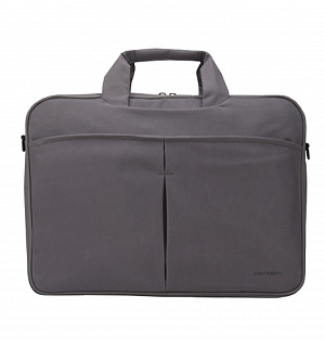 Сумка для ноутбука 15,6" Continent CC-012 полиэстер, нейлон, серый, 420*300*50мм
