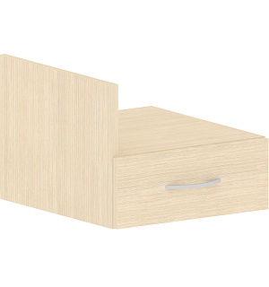 Тумба подвесная Skyland Simple/Легно светлый, 412*450*323(163), SC-1V sk-01228063 (ПОД ЗАКАЗ)