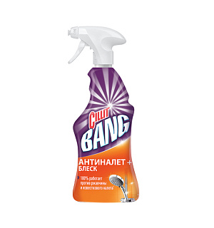 Средство чистящее Cillit Bang антиналет+блеск, концентрат, с курком, 750мл