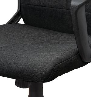 Кресло офисное BRABIX "Focus EX-518", ткань, черное, 531575