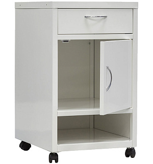 Тумба медицинская Hilfe МД BFC-70/3 (ТП-1) , 700*420*490мм, с ящиком, белый (ПОД ЗАКАЗ)