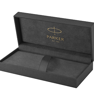 Ручка-роллер Parker "Sonnet Matte Black GT" черная, 0,8мм, подарочная упаковка
