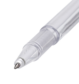 Ручка шариковая настольная OfficeSpace "Reception" синяя, 0,7мм, белый корпус