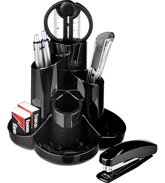 Набор настольный Attache Selection 10 предметов черный S-357