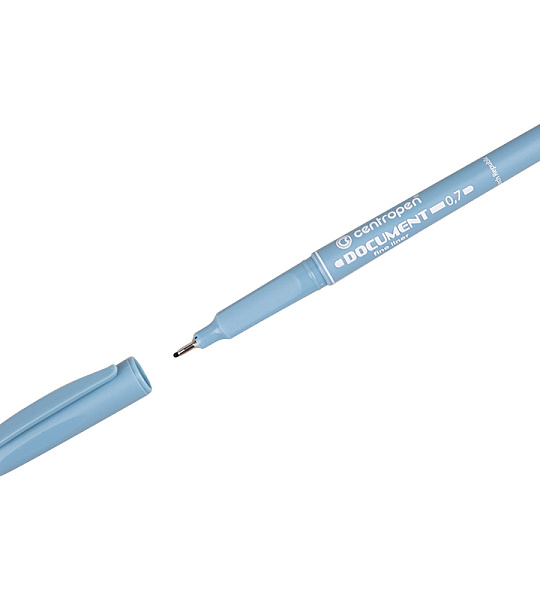 Ручка капиллярная Centropen "Document 2631" черная, 0,7мм