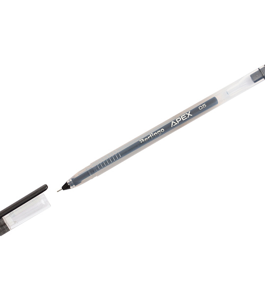 Ручка гелевая Berlingo "Apex", черная, 0,5мм