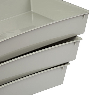 Лоток для бумаг Attache Офис Класс серый