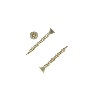 Саморезы универсальные желтые 3,5х30 ,200 шт