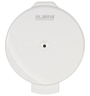 Диспенсер для туалетной бумаги LAIMA PROFESSIONAL ORIGINAL (Система T8), белый, ABS-пластик, 605769